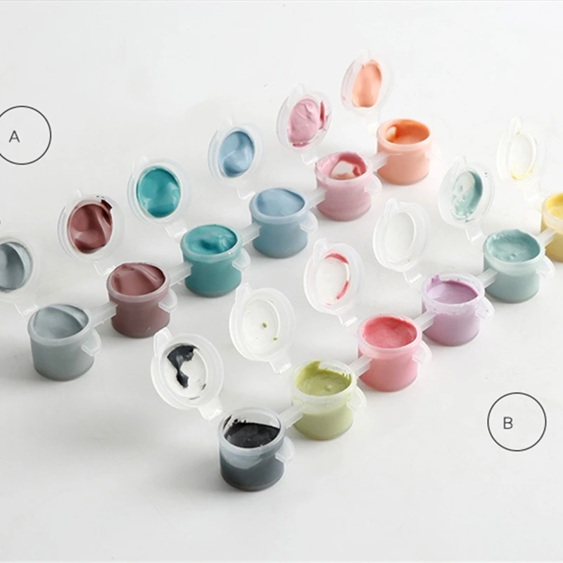 Набор из 6 цветов керамический пигмент искусство подглазурь цвет Цзиндэчжэнь