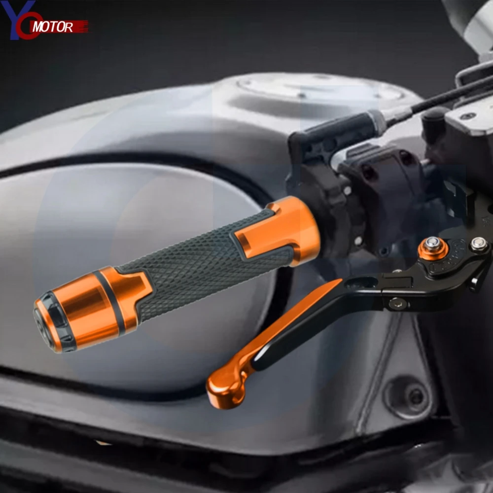 

For 690SMC 690 SMC 690SMCR 2014-2016 2015 Motorcycle CNC aluminum Brake Clutch Lever and Handle bar Grips Handbar 690 SMC-R