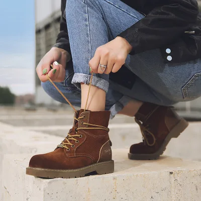 2019 г. зимние ботинки новая мужская обувь в стиле милитари из натуральной кожи