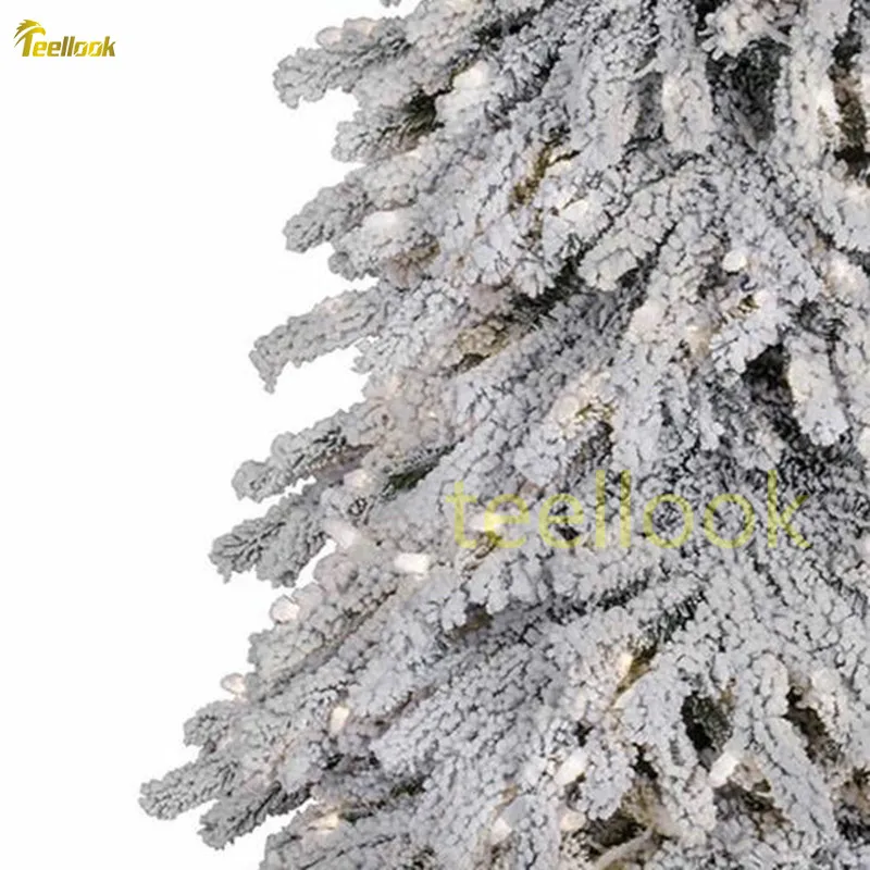 Светящаяся Рождественская елка Teellook 1 2 м 3 0 снежинка рождественские украшения