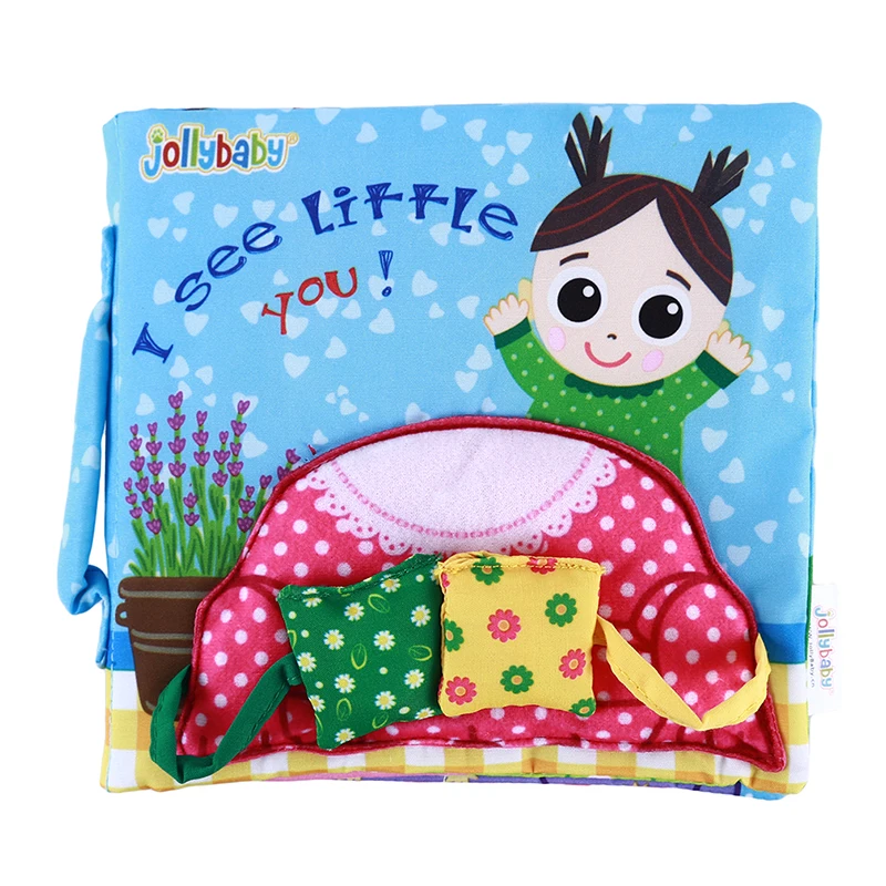 

Baby Early Learning Education Cloth Book For Kids With Ring Paper Book Baby Story Book Toy Soft Development Toy Quiet Book
