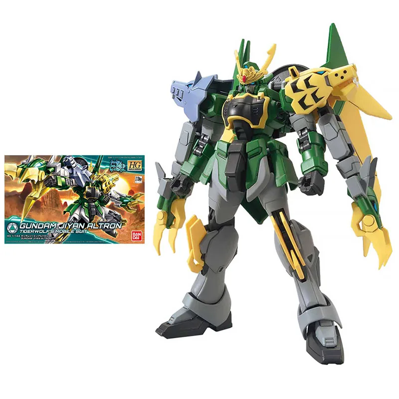 

Bandai Gundam Model Kit Anime Figure HGBD 011 1/144 Gundam Jiyan Altron Genuine Gunpla Model Action Toy Figure Toys for Children