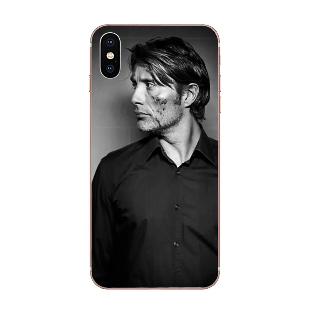 Кожаный чехол для телефона Mads Миккельсен сексуальный человек Apple iPhone 4 4s 5 5C 5S SE 6 6S 7