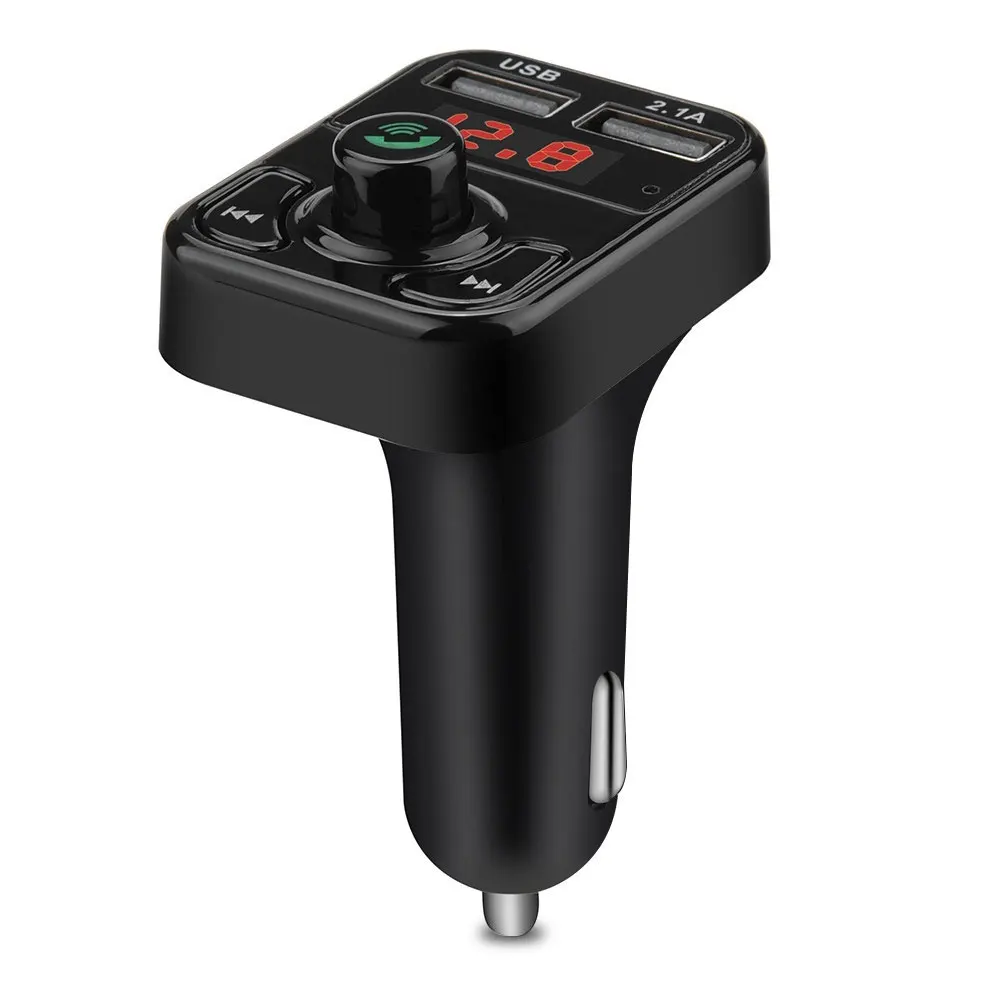 Vehemo MP3 автомобильный fm-передатчик передатчик Bluetooth Обнаружение напряжения для Handfree FM адаптер Универсальный AUX Стерео