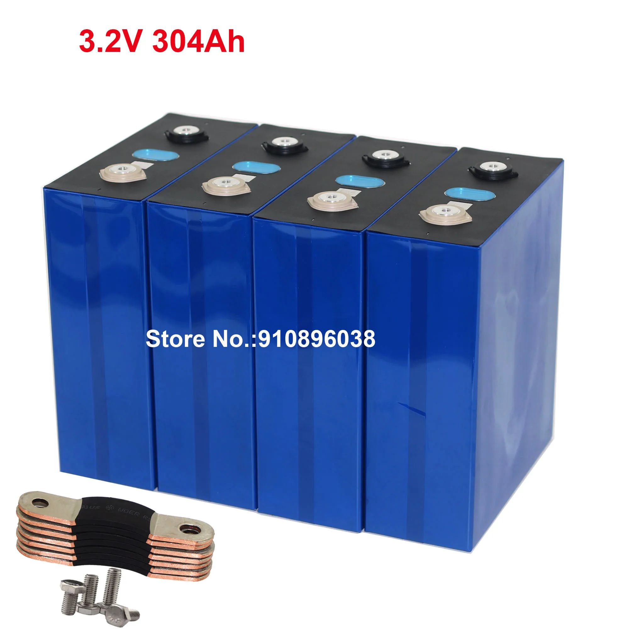 4 шт./лот 2021 новая модель LiFePO4 3 2 V 304Ah более 300Ah Батарея ячейка для 12V солнечная