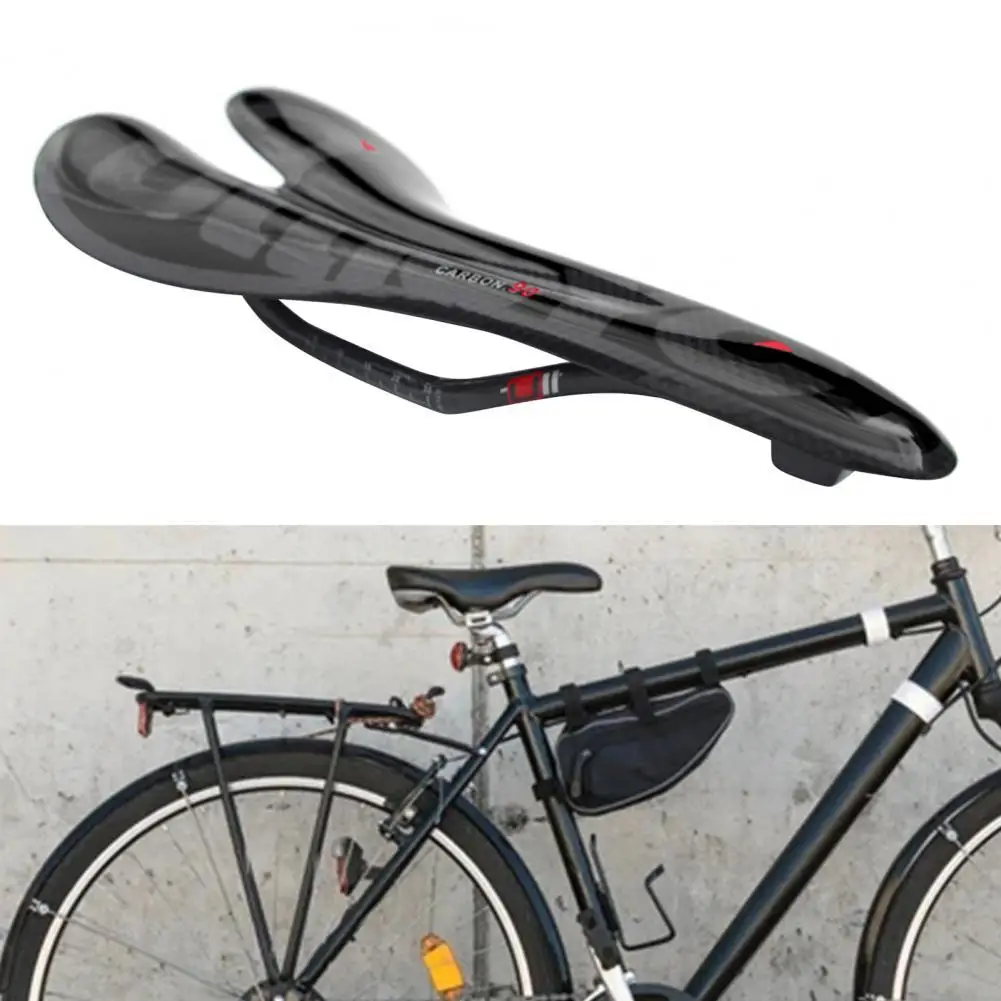 

35% Discounts Hot! Carbon Fiber Riding Saddle Easy to Install Lightweight Bike Saddle for Road Bike