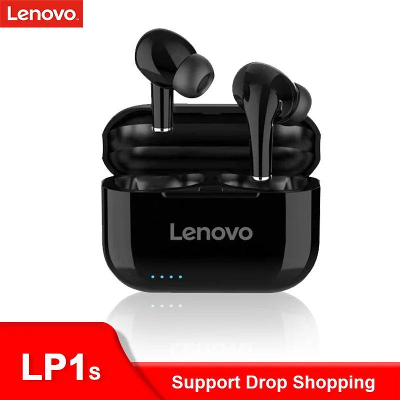 

TWS-наушники Lenovo LP1s с микрофоном и шумоподавлением