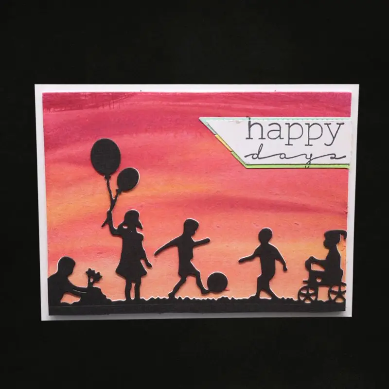 Металлический трафарет из углеродистой стали для детских игр сделай сам