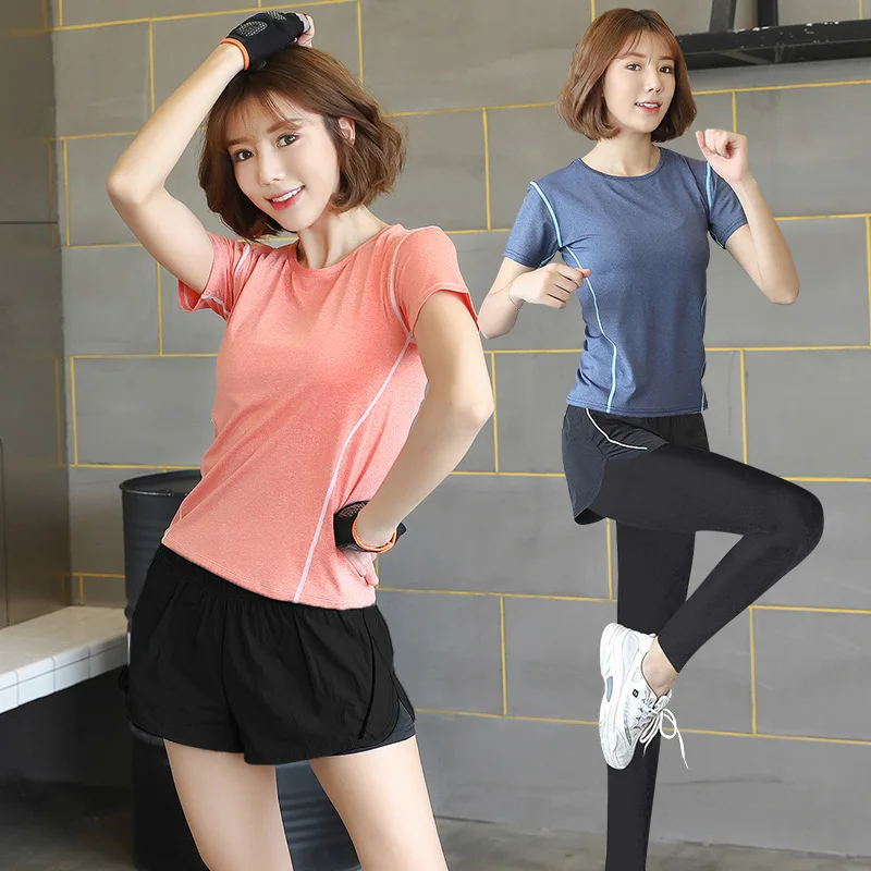 2 шт. футболка и шорты для бега|Наборы бега| |