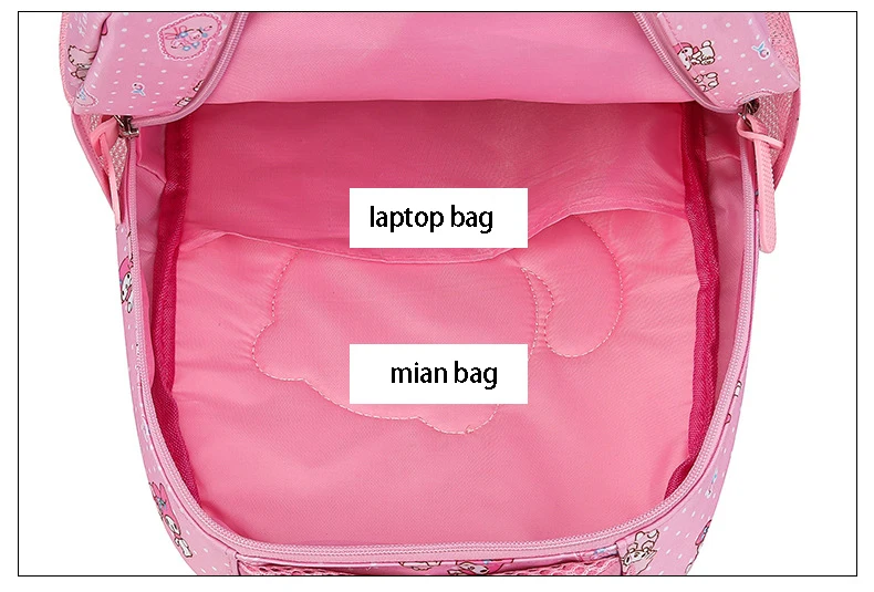 

Girls School Bags Cute Bow-knot For Children Backpack Large Capacity Elementary School Bag Stars Print Mochila Escolar A701007