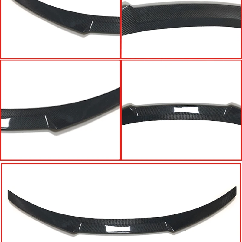 Fits For Audi A5 4-Door Coupe sedan duckbill Spoiler Tail Wing M4 Style Carbon Fiber Black Rear Trunk Lid Wings 2009-16 | Автомобили и