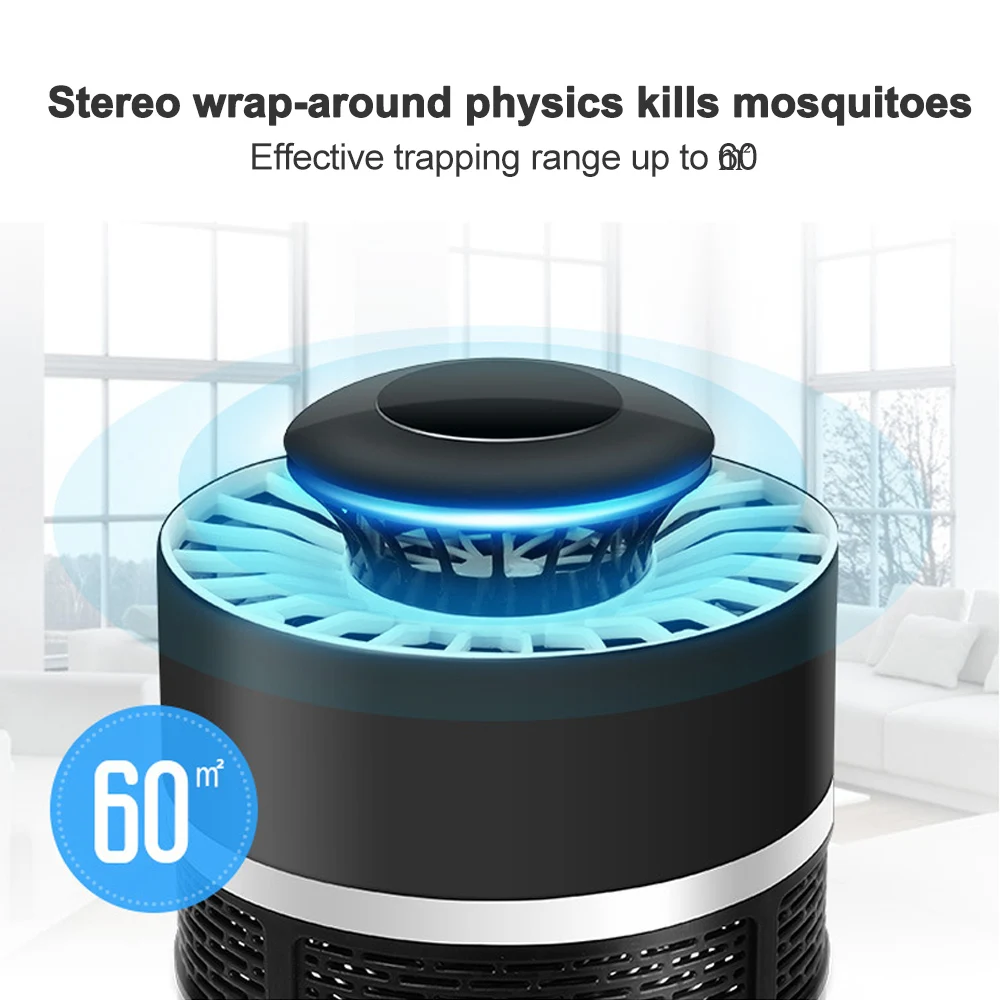 5 в USB лампа для уничтожения комаров Домашняя электроника от москитов убийца