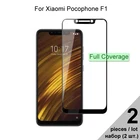 Защитное стекло для Xiaomi Pocophone F1 полное покрытие закаленное стекло для Xiaomi Pocophone F1