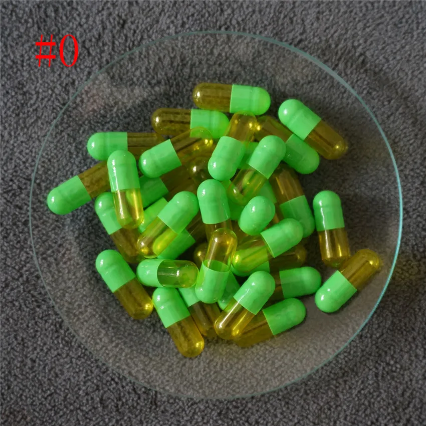 

0# 3000pcs 0 Size High Quality Hard Gelatin Empty Capsules,Refillable DIY Hollow Gelatin Capsules ,Joined or Separated Capsules