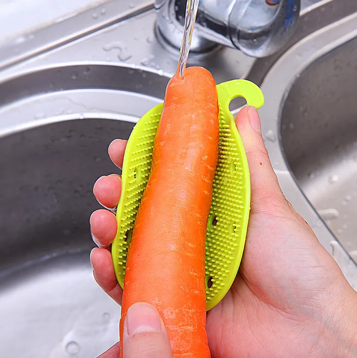 Cooking Tools Kitchen Multi-functional Fruit Vegetable Brush Easy Cleaning for Potato Home Gadgets | Дом и сад