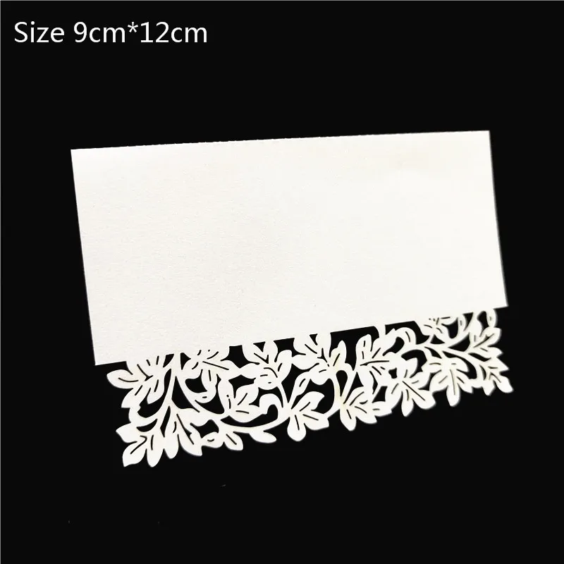 50 штук белый кружевной Имя Место карты Свадебные украшения стола