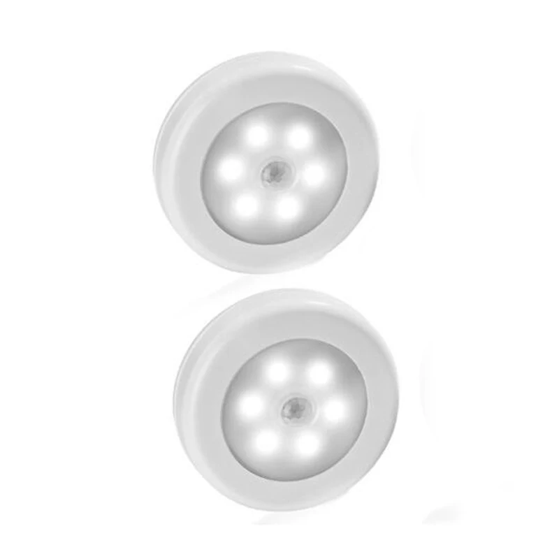 Инфракрасный пассивный инфракрасный датчик движения ночсветильник с 6