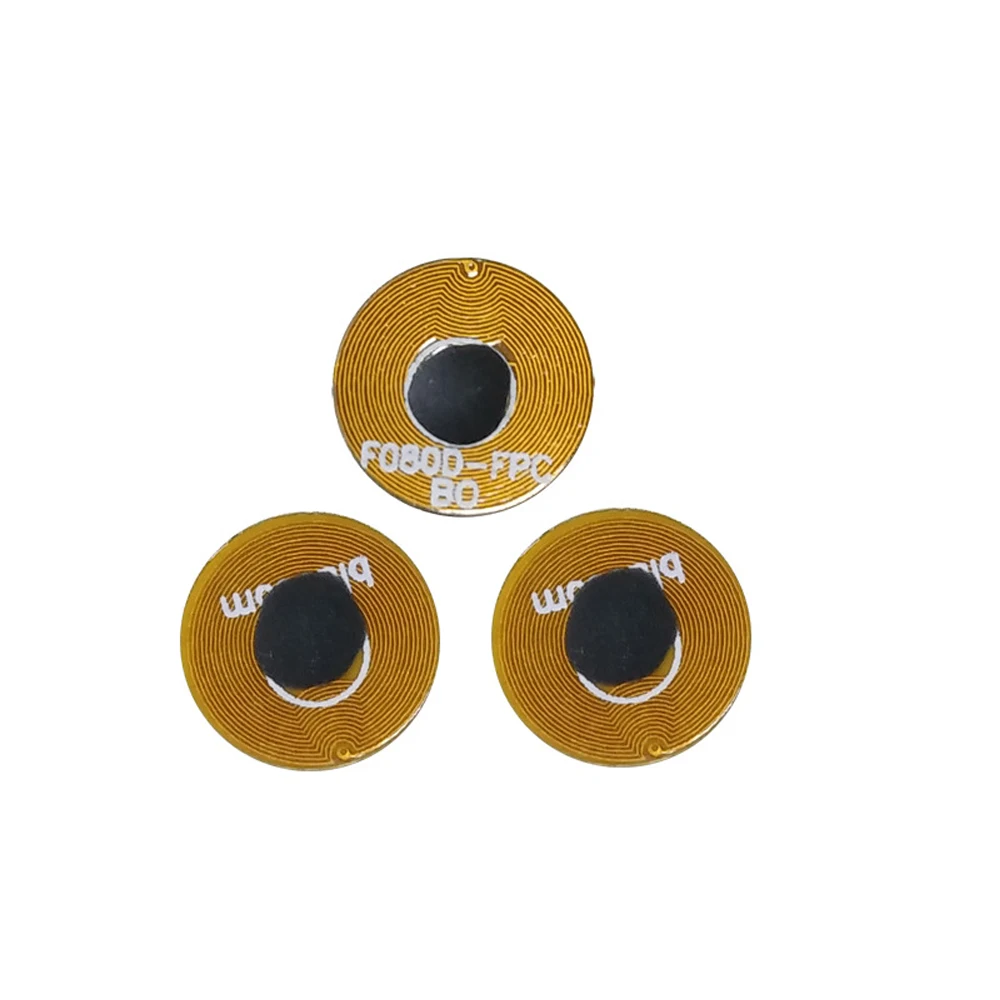 Диаметр 9 мм MF1 S50 Mini NFC 13 56 МГц MIFARE Classic 1K Bytes чип Tag FPC Sticker RFID система контроля