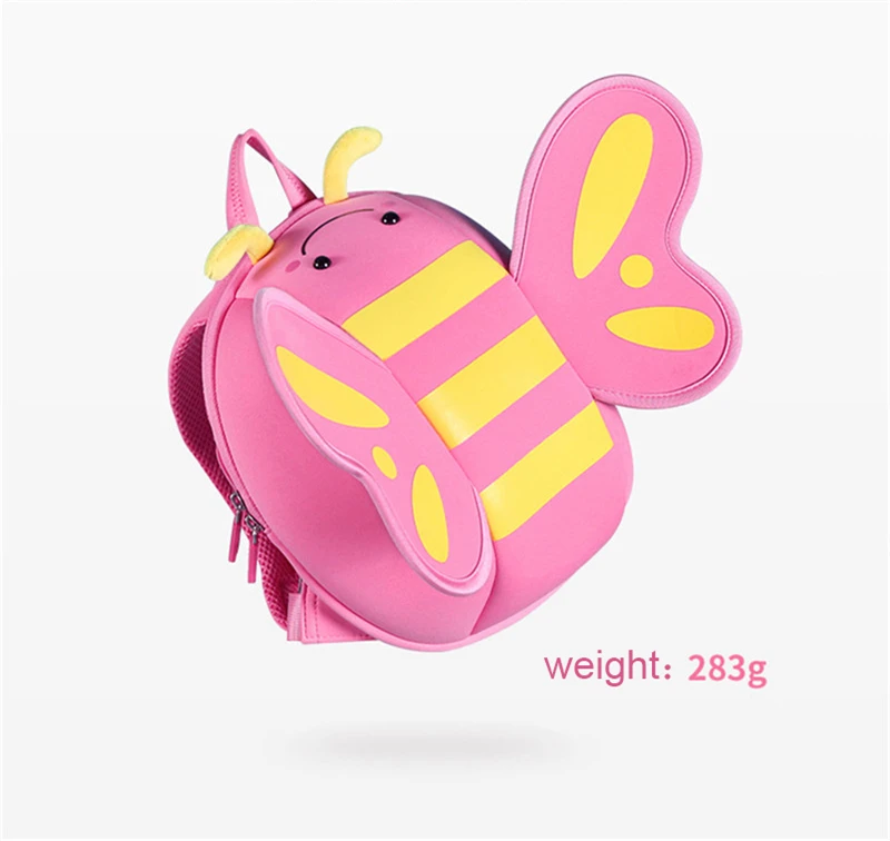 NOHOO портфель школьный крылья ангела рюкзак 3D мультфильм бабочка детская сумка для 2-7 лет девочек рюкзак школьный