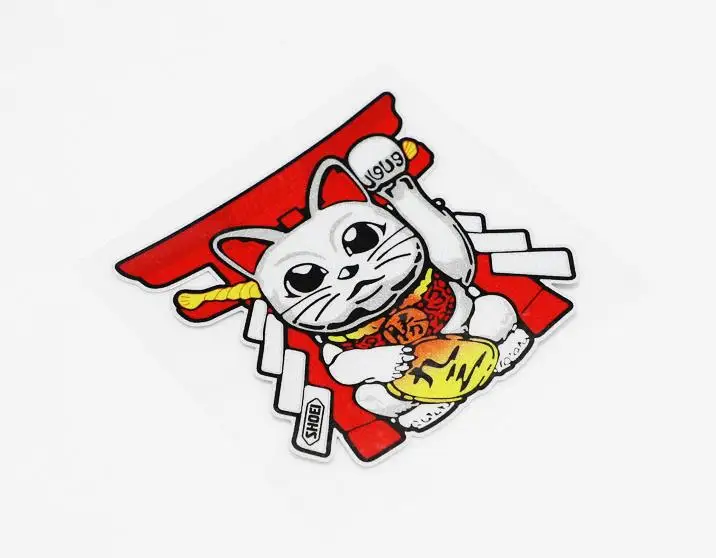 Светоотражающее кольцо Maneki Neko японское двойное Motegi наклейка на мотоцикл