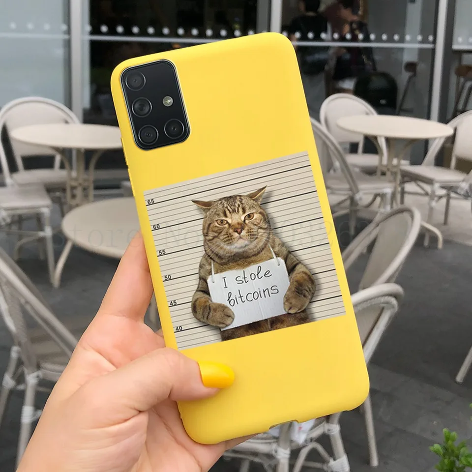 Animal Soft Silicone Case For Samsung Galaxy M31s SM-M317F M 31s Funny Cat Dog Back Cover For Samsung M31s M 31 S  Bumper Coque