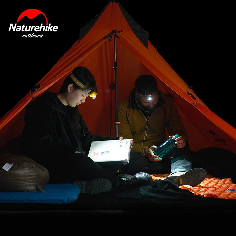 Налобный фонарь Naturehike индукционный водонепроницаемый уличный светодиодный для