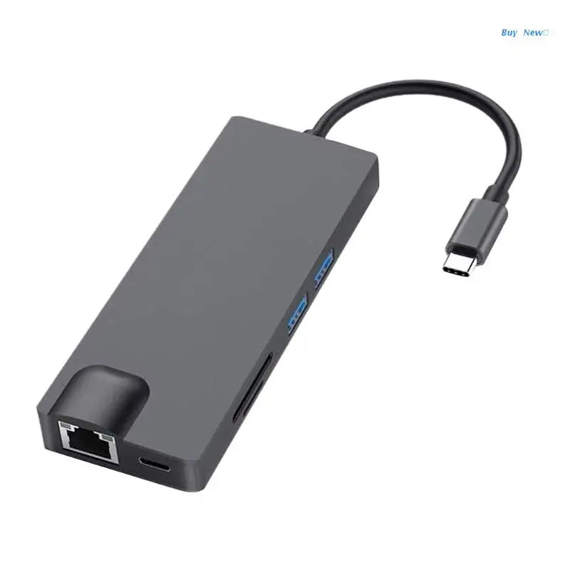 

Док-станция Тип C 8 в 1, USB 1080, p, VGA, 4k, HDMI