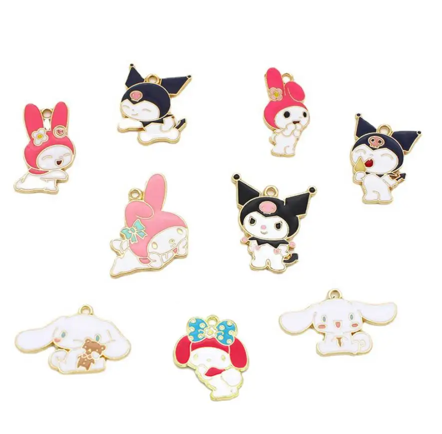 

Enamel Cartoon Charm For Jewelry Making Earring Bracelet Necklace Pendant Accessory