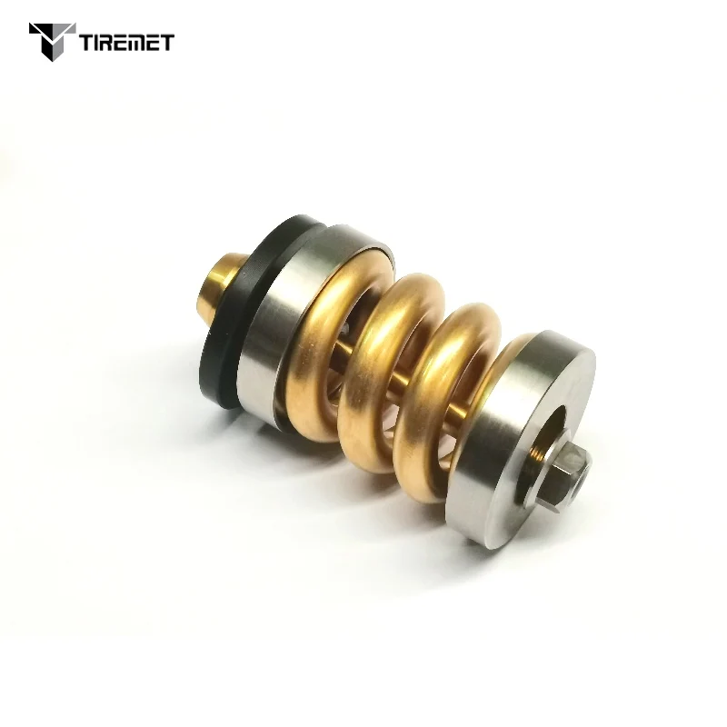 Складной велосипед титановый пружинный вал задний амортизатор для