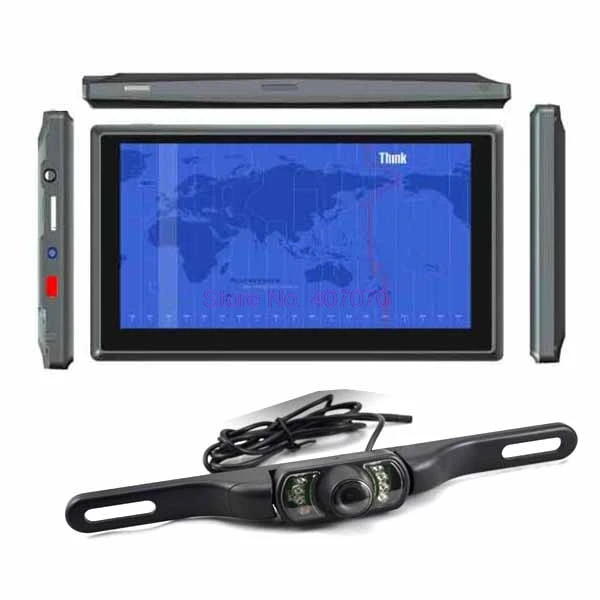 Автомобильный gps-навигатор 10 шт. 7 дюймов Android 4 0 AV IN Fm 1 2 ГГц Wi-Fi 800*480 8 ГБ Бесплатная