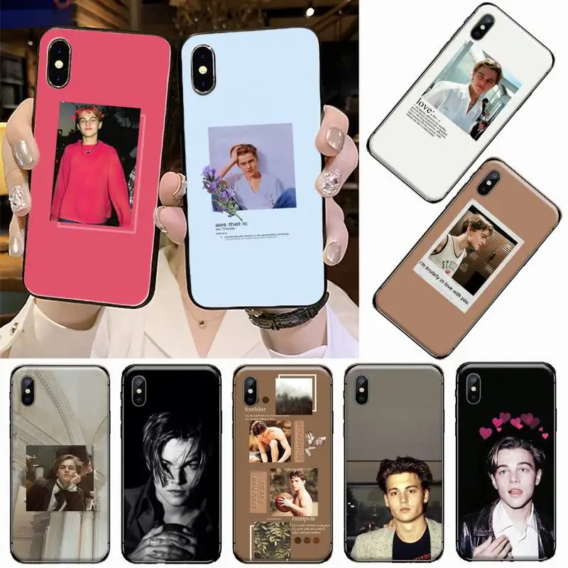 Леонардо ДиКаприо Чехол для мобильного телефона iPhone 11 12 Ipad мини iPad pro XS MAX 8 7 6 6S Plus X