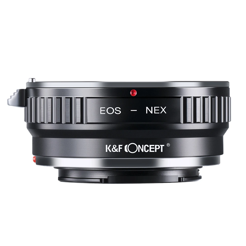 K&F Lens Mount Adapter for Canon EOS to Sony NEX E-mount Camera for Sony NEX-3 NEX-5N NEX-7N NEX-C3 NEX-F3 Camcorder NEX-VG10