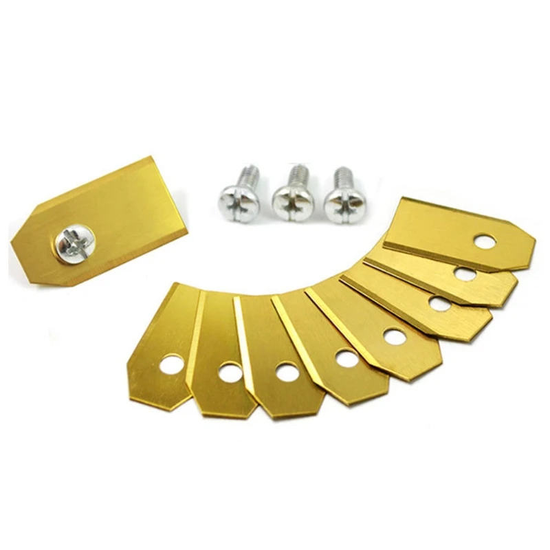 

Stainless Steel (SUS420J2) High Quality Raw Material Easy to Install Robot Lawn Mower Sharp Blade Sharp Tools