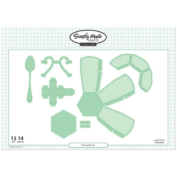 

Lucky Goddess Metal Cutting Dies Teacup box diy Scrapbooking Photo Album Decorative Embossing PaperCard Crafts Die