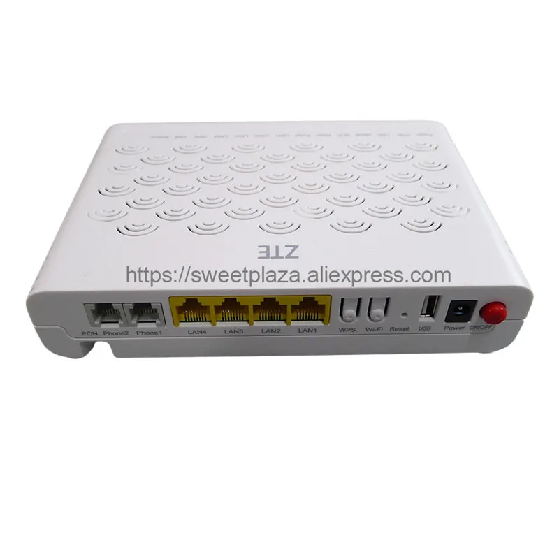 ZTE ZXHN F660 GPON ONT 4 GE LAN 2 голосовых порта WIFI SC/APC зеленый вход английская версия 5