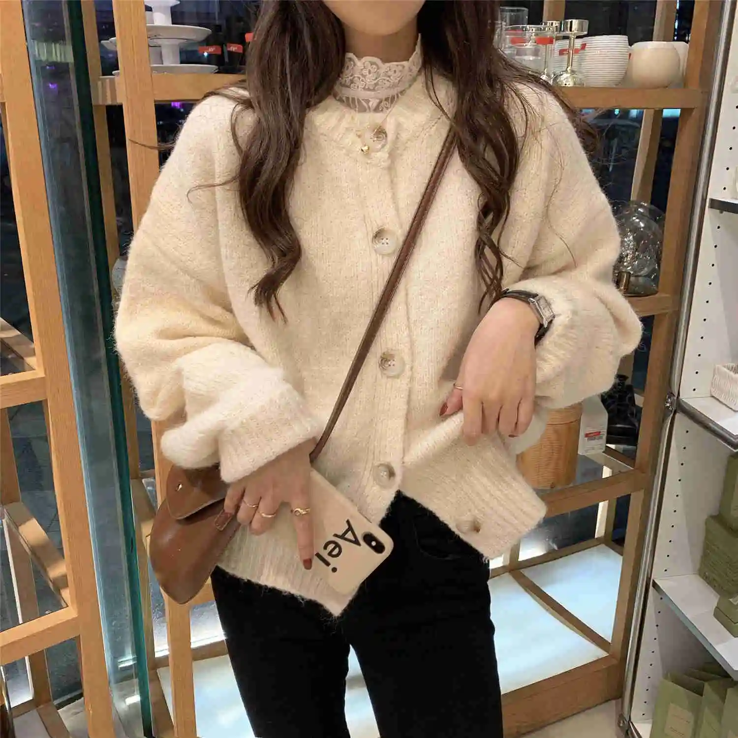 Осень 2021 зимний свитер женские топы вязаный пуловер женская мягкая теплая