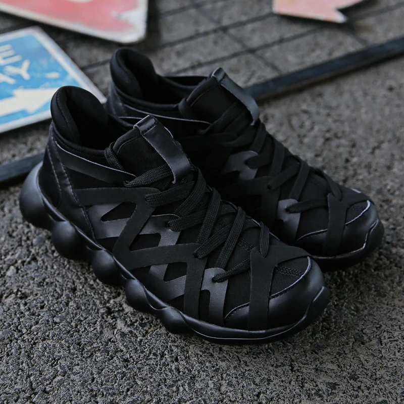 

Cheap Harajuku Lazy Socks Shoes Couple Walking Shoes Lovers Men Women Sport Sneakers Lace-up Footwear Zapatillas Hombre Mujer