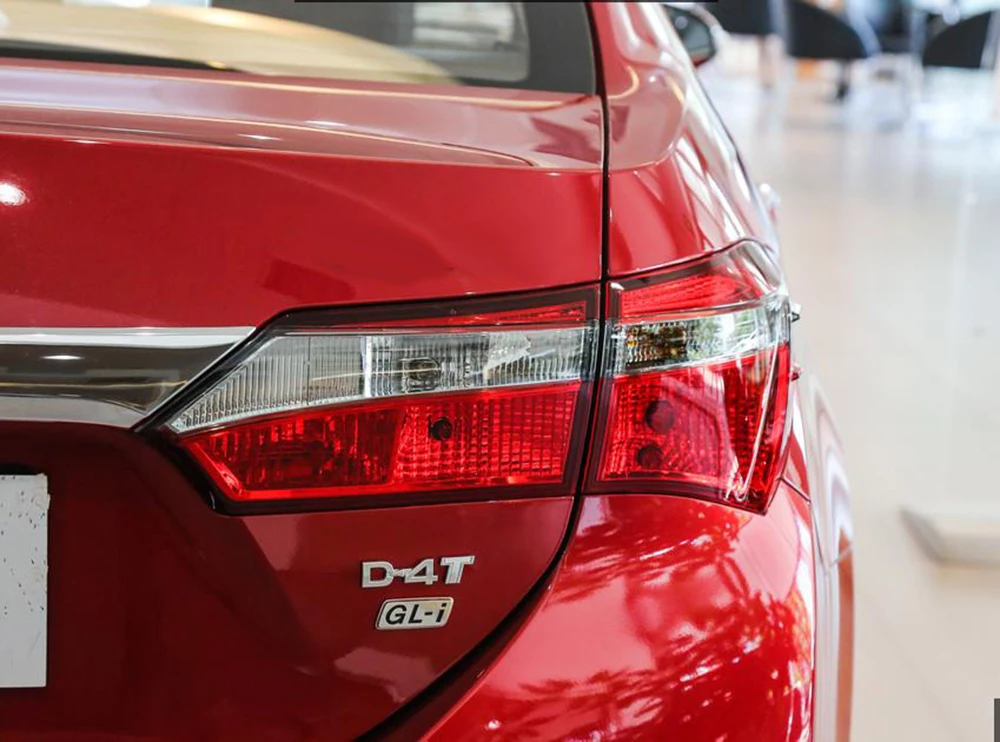 Для Toyota Corolla комплект для освещения автомобиля Авто задний фонарь Поворотная сигнальная Тормозная лампа Предупреждение ющий бампер свет