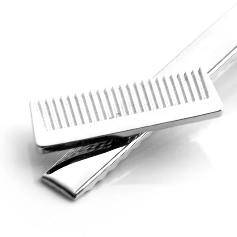 Новинка дизайн гребень зажим для галстука мужчин фен запонки ножницы