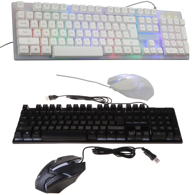 

Tf200 Gaming Mechanical Keyboard Mouse Set