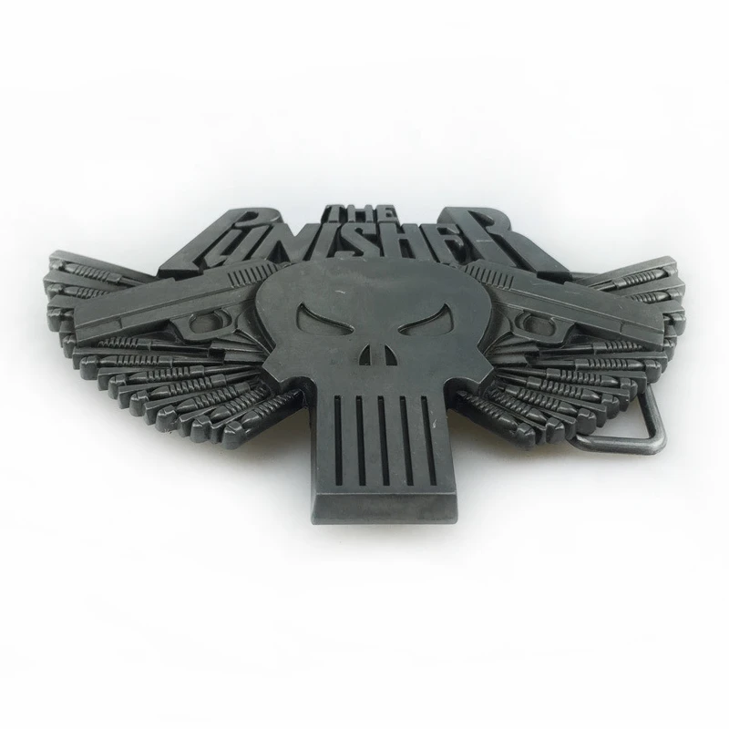 Винтажный череп серебряного цвета мужской ремень с пряжкой в стиле панк фильма 4