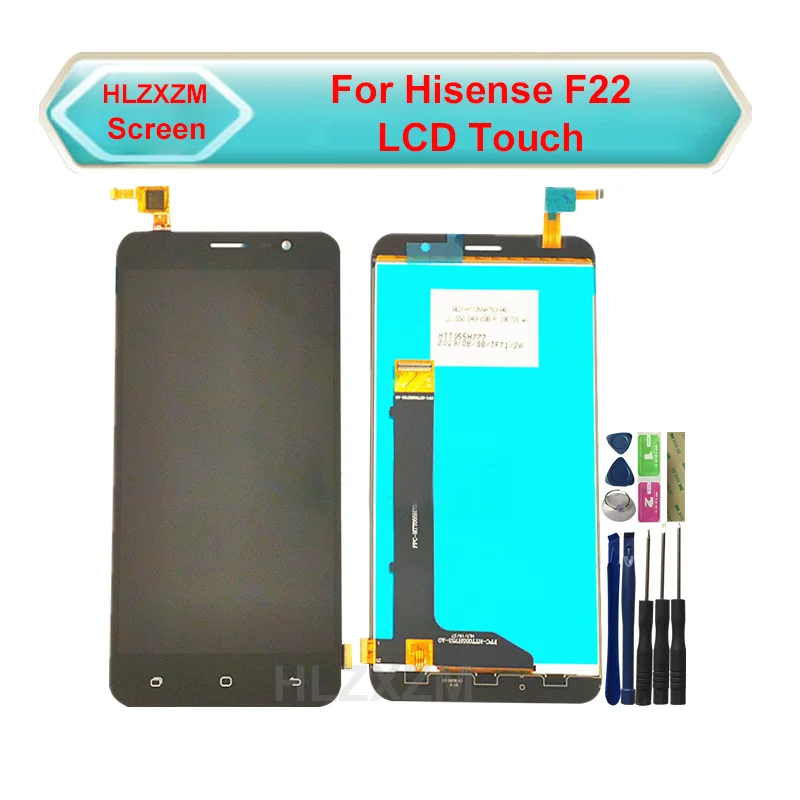 Для Hisense F22 ЖК-дисплей Дисплей с кодирующий преобразователь сенсорного экрана в