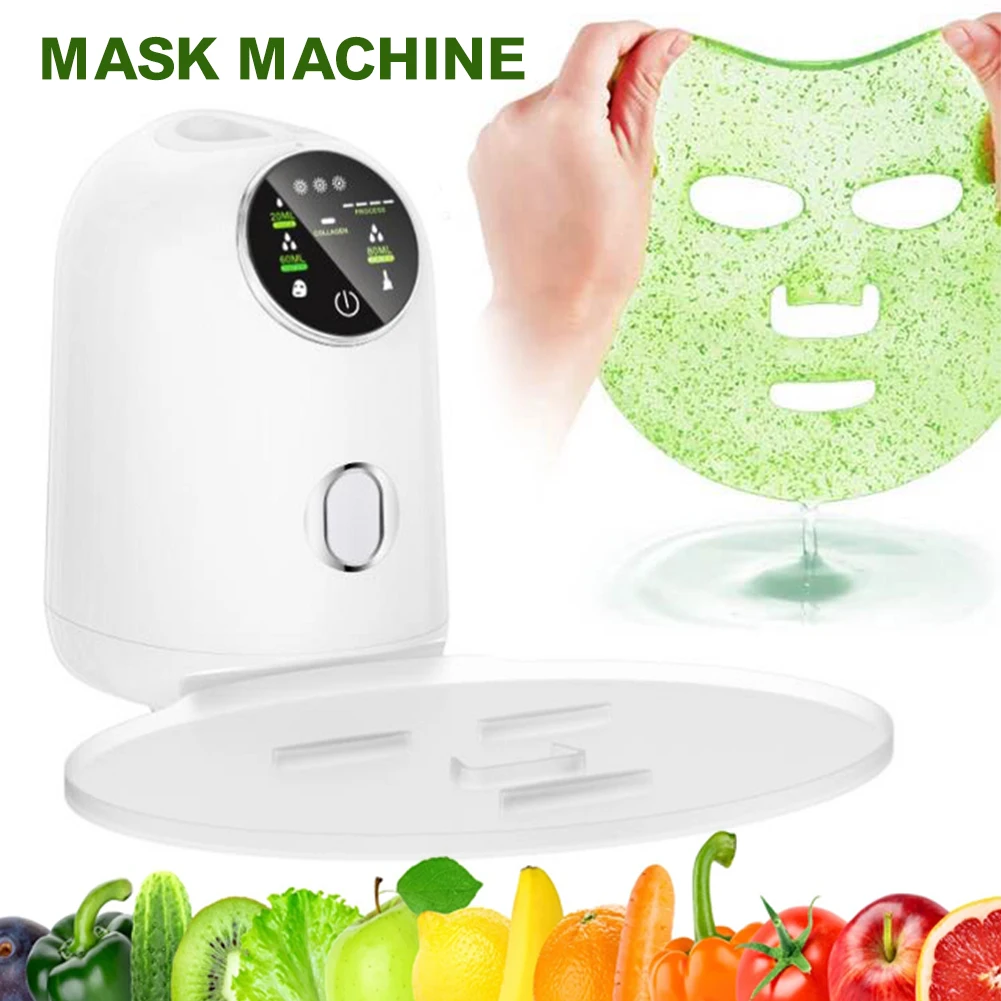 

DIY Screen Touching Face Mask Maker Automatic Vegetable Natural Collagen Fruit Face Mask Machine Skin Care Makeup Beauty Tool