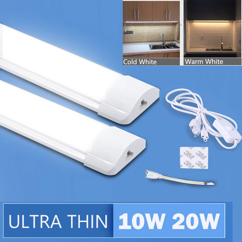 

Led Lights for Kitchen Lamp 10W 20W Under Cabinet Light Led Tube Bar Wall Lamp Home Bedroom Kitchen Closet Indoor Lighting 220V