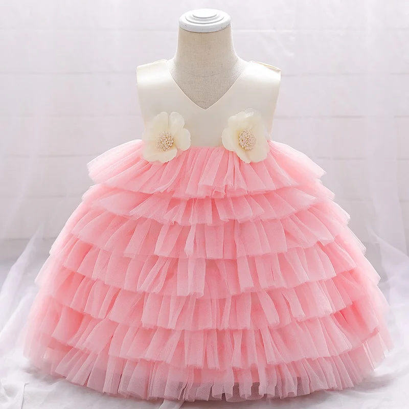 

Baby Girl Dress Baby Girl Winter Clothes Lace Cake dress applique infant Toddler Girl Flower Girl Dresses Kid clothes