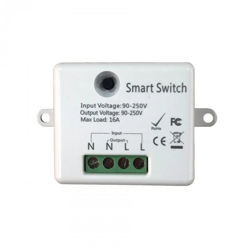 

Smart Switch Socket Module Wifi DIY Switch 16A Smart Life/Tuya APP Remote Control Works With Alexa Echo Google Home