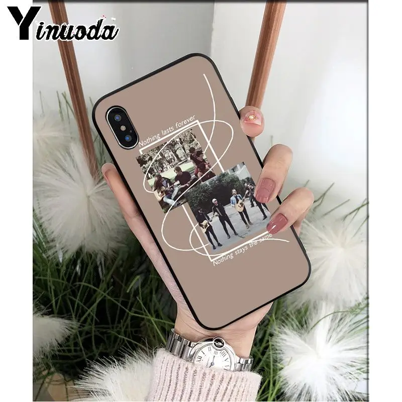 A14 Yinuoda 5SOS 5 секунд лета ТПУ Мягкие аксессуары для телефонов Чехол для iPhone X XS MAX 6 6S 7 7plus 8 8Plus 5 5S XR - Цвет: A14