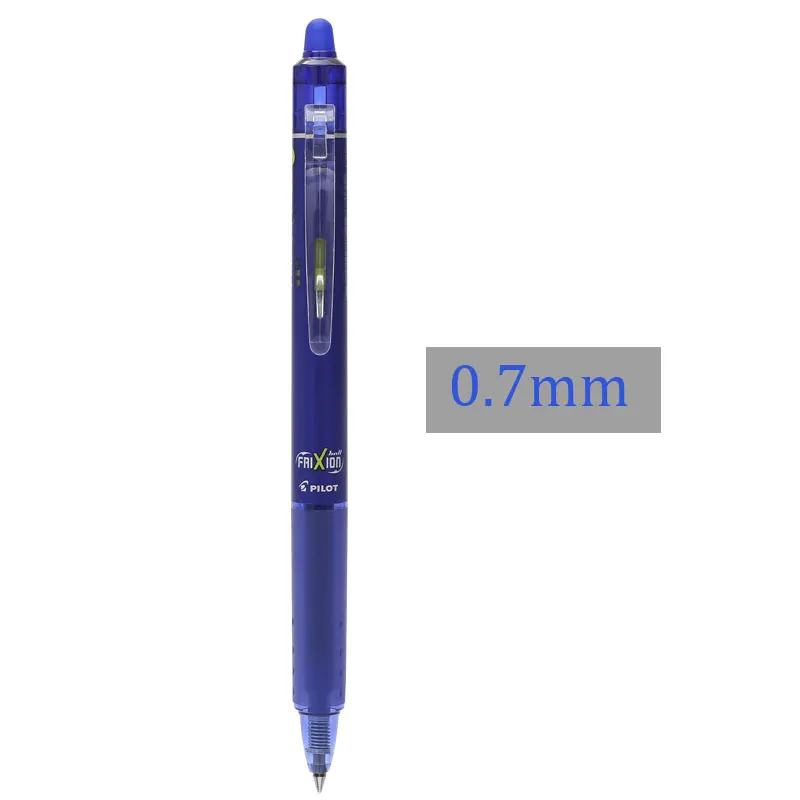 Blue 1PCS Pilot FriXion стираемая ручка пресс шариковая ручка 0,7 мм LFBK-23F синий/черный/красный Шариковая ручка для школы канцелярские принадлежности 1 шт - Цвет: Blue 1PCS