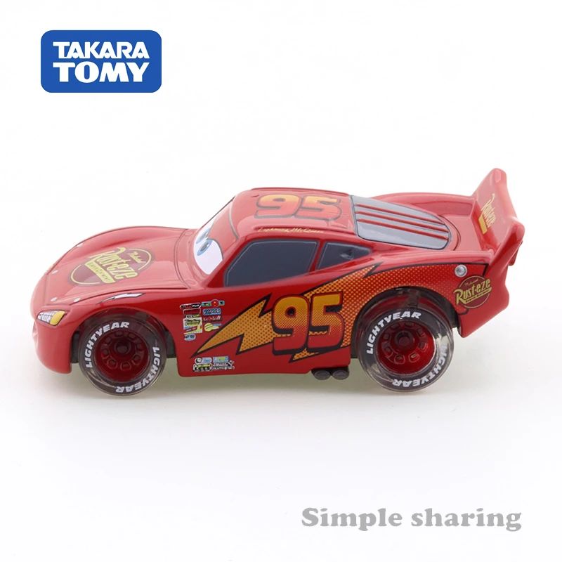 Takara Tomy Tomica Disney Pixar Cars Lightning McQueen Day Collection 2020 Kids Toys Motor Vehicle Diecast Metal Model |