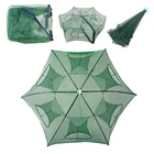 Садок рыболовный Автоматический складной, 6 отверстий, шестиугольная сетка